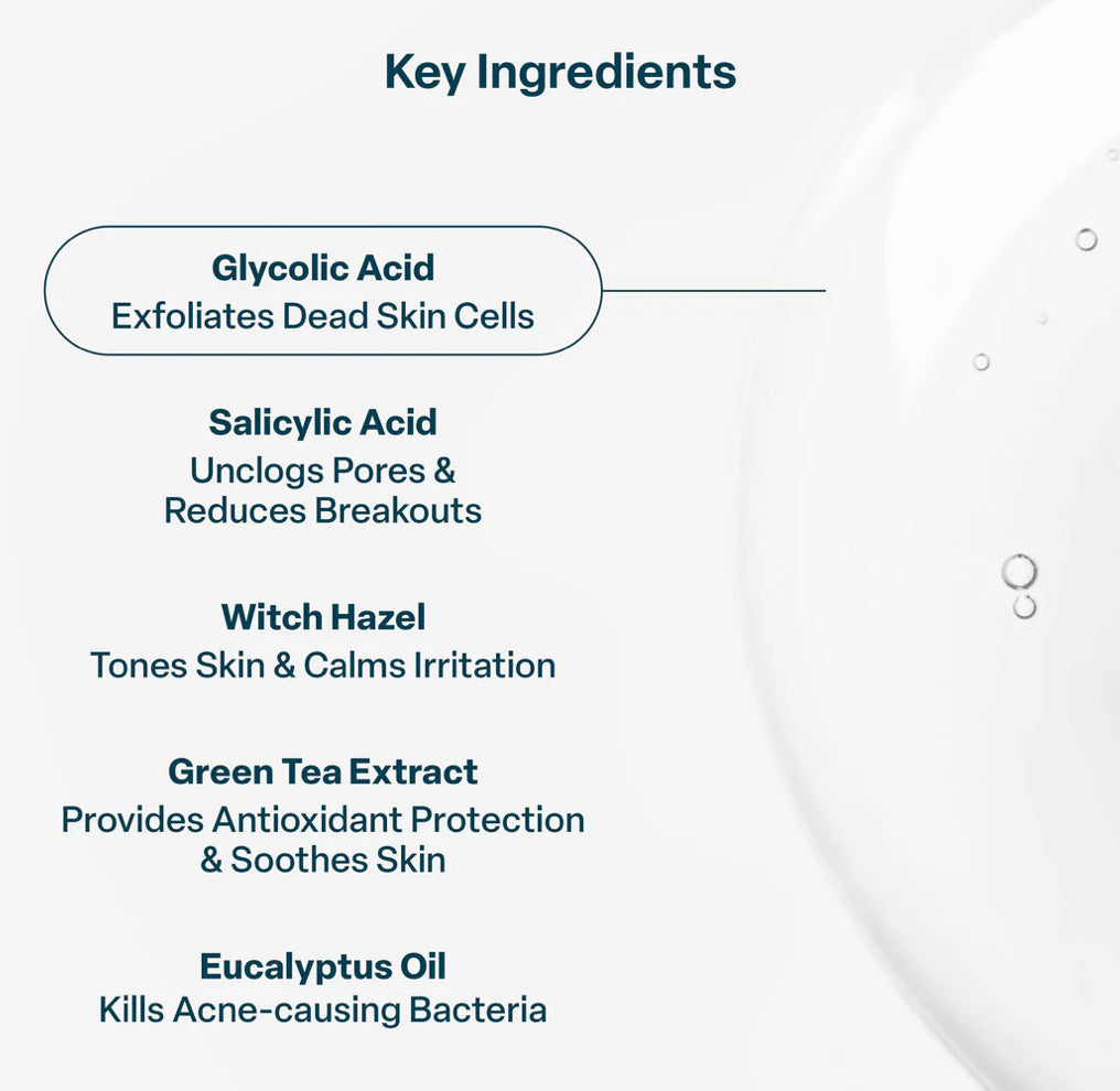 QRxLabs 10/2 Glycolic/Salicylic Acid Acne Control Pads