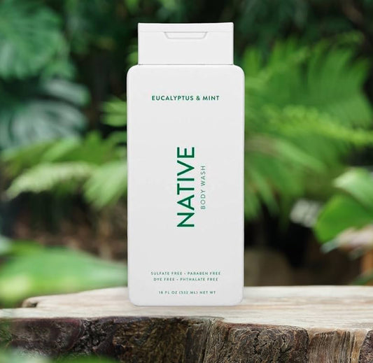 Native Body Wash - Eucalyptus & Mint - Pack of 2