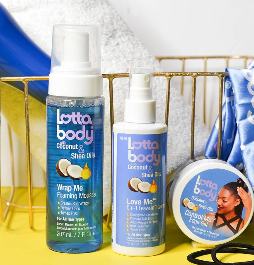 Lottabody Coconut Oil and Shea Wrap Me Foaming Curl Mousse
