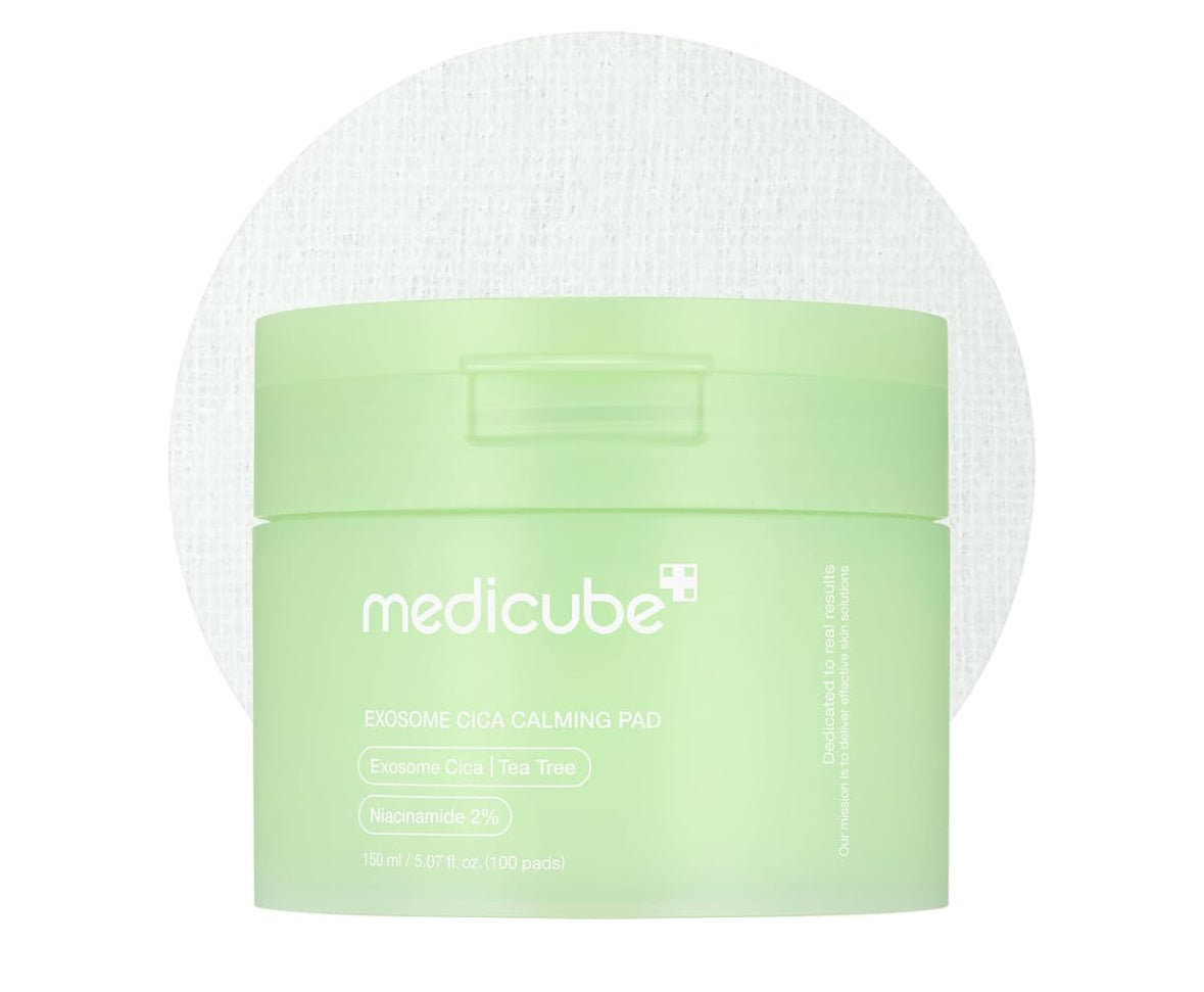 medicube Exosome CICA Tea Tree Calming Toner Pads