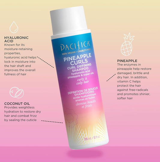 Pacifica Shampoo & Conditioner Set - Pineapple Curls