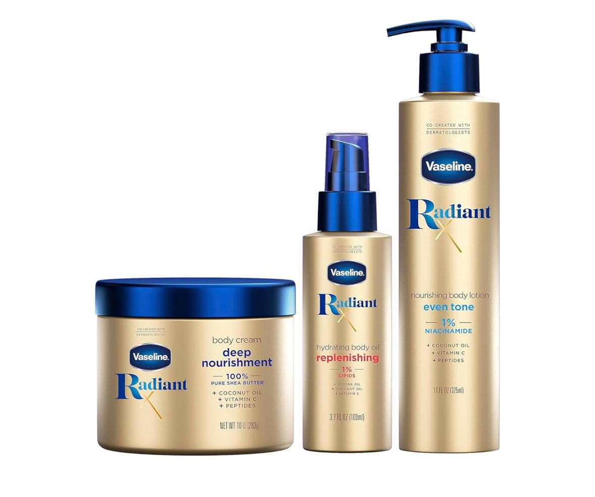 Vaseline Radiant X Skin Care Set