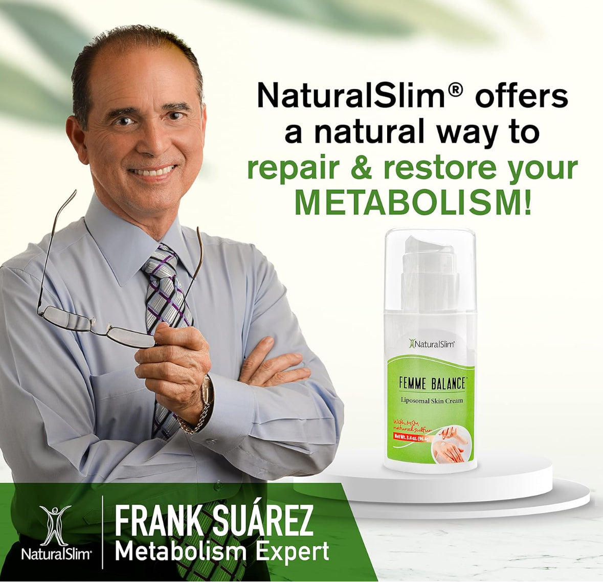NaturalSlim Progesterone Cream for Hormone Balance