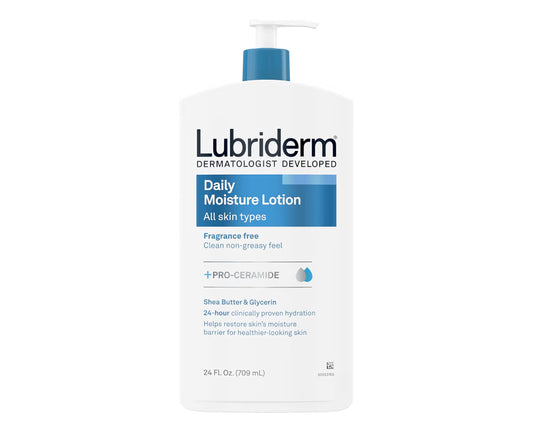 Lubriderm Fragrance Free Daily Moisture Lotion + Pro-Ceramide