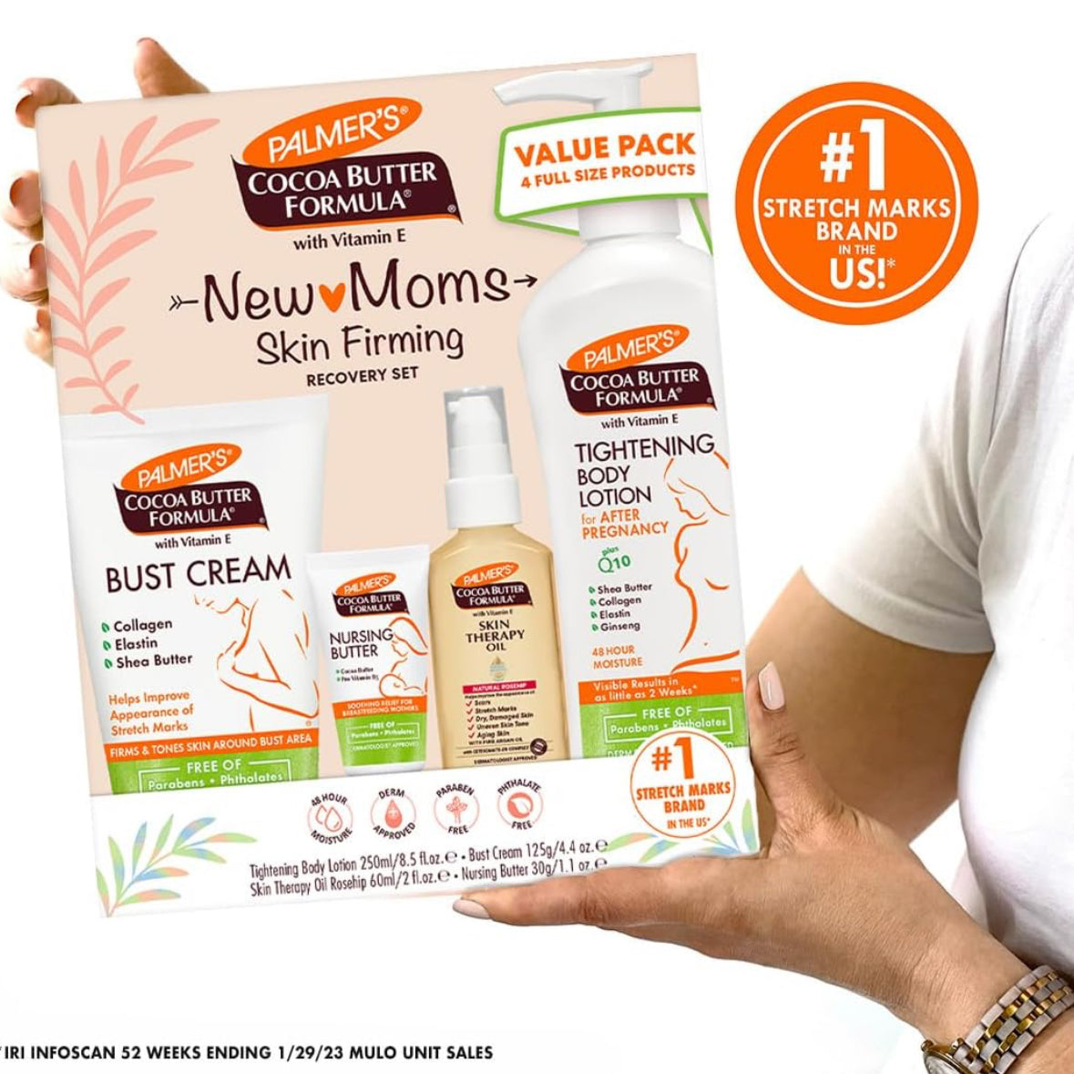 Palmer's Cocoa Butter Formula New Moms Skin Recovery Set
