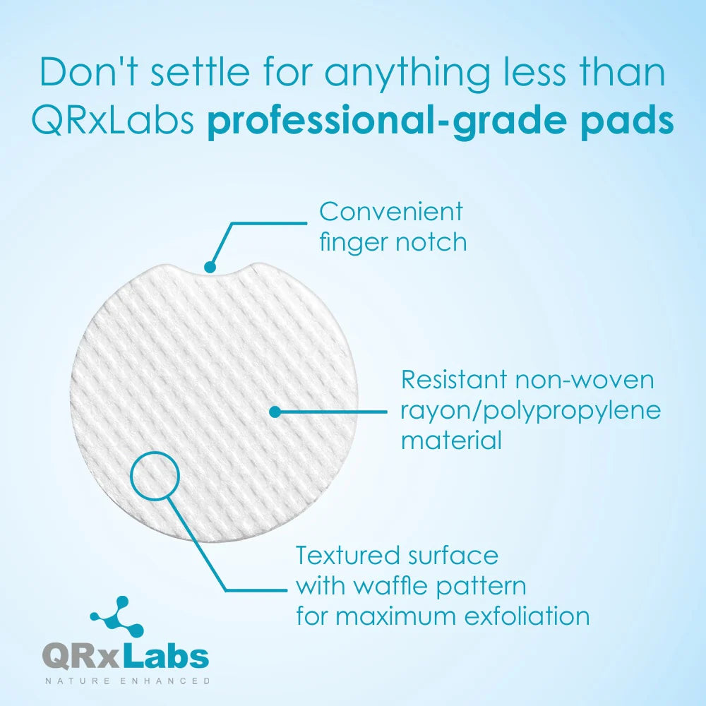 QRxLabs Glycolic Acid 20% Resurfacing Pads