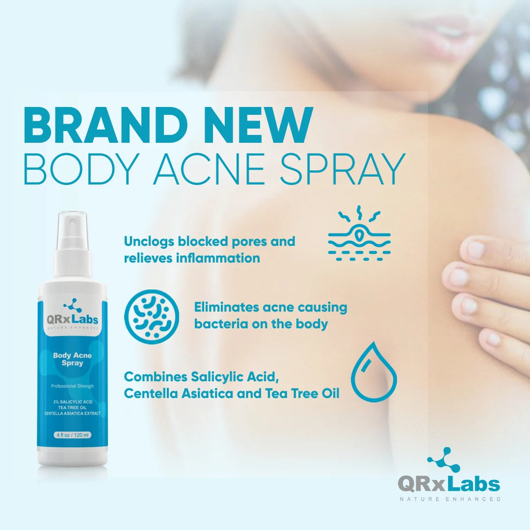 QRxLabs Body Acne Spray