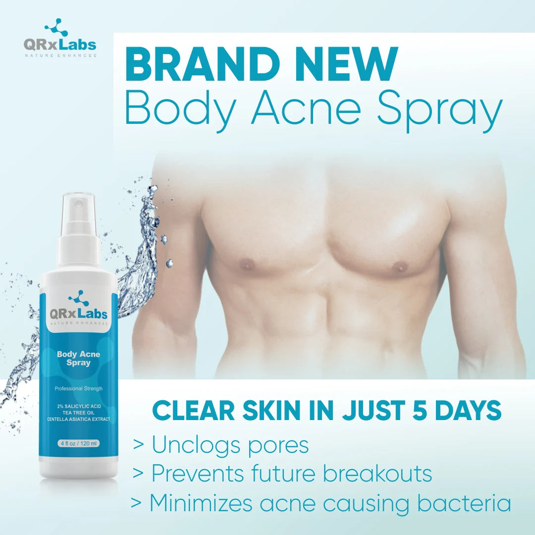 QRxLabs Body Acne Spray