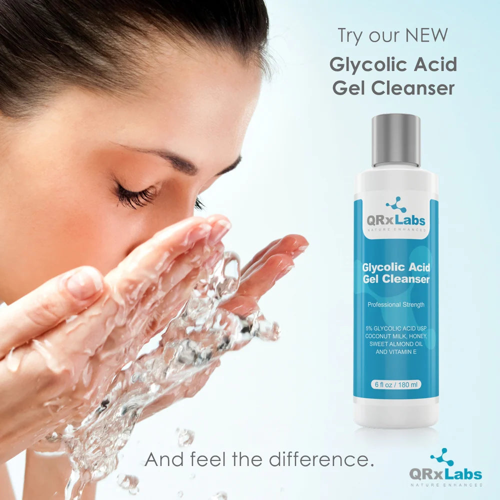 QRxLabs Glycolic Acid Gel Cleanser
