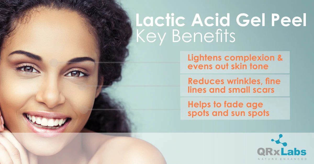 QRxLabs Lactic Acid 50% Gel Peel