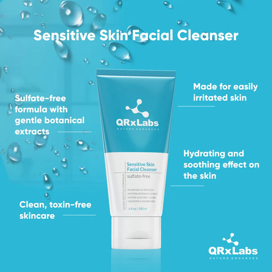 QRxLabs Sensitive Skin Facial Cleanser