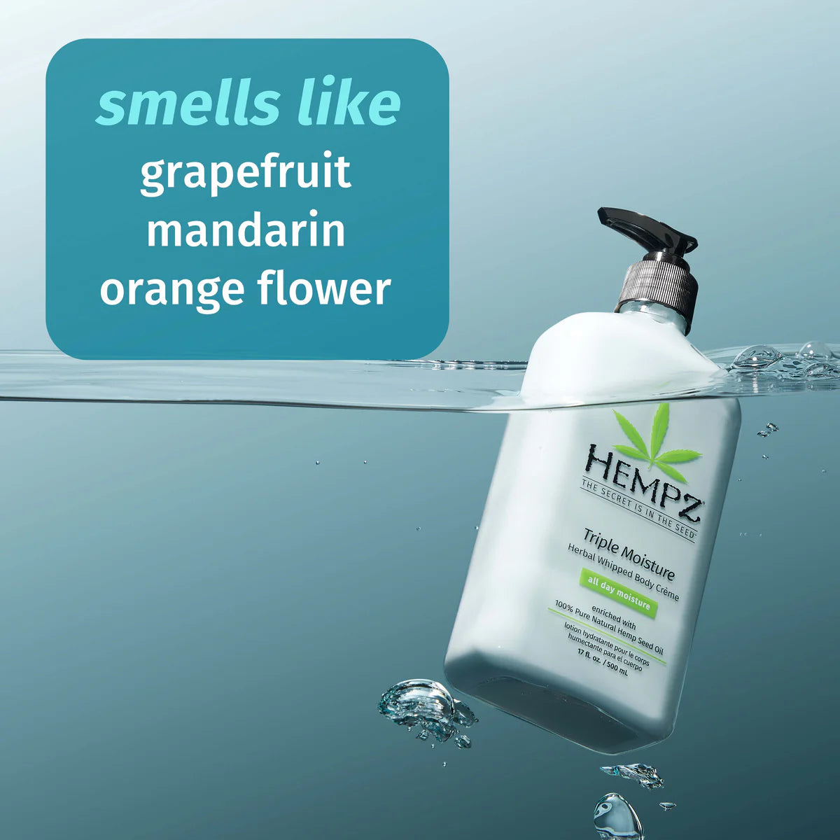 Hempz Triple Moisture Herbal Whipped Body Crème