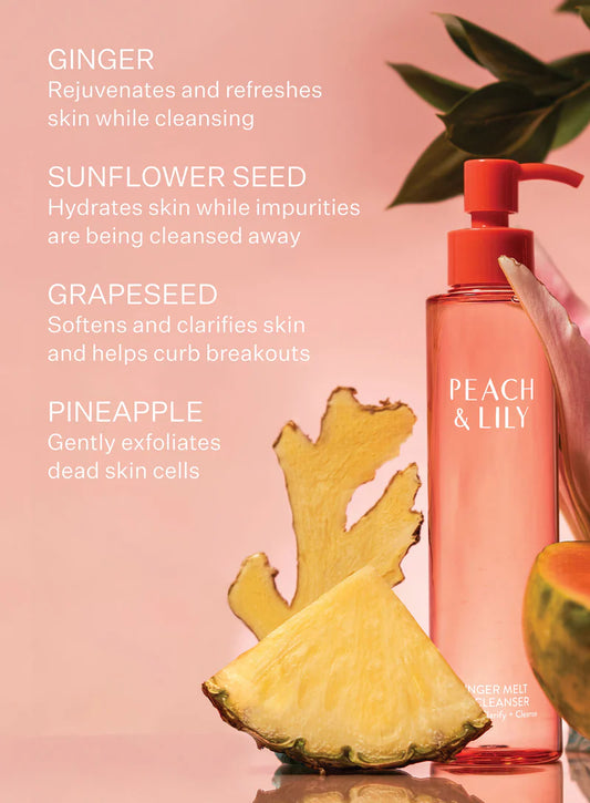 Peach & Lily Ginger Melt Oil Cleanser
