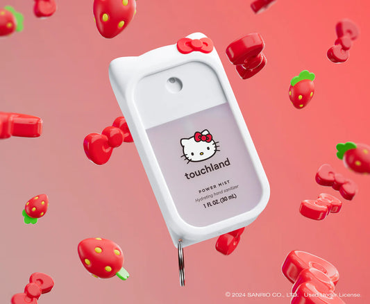 Touchland x Hello Kitty® Power Mist Hand Sanitiser & Case