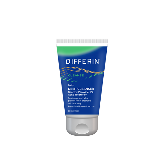 Differin Acne Face Wash with 5% Benzoyl Peroxide