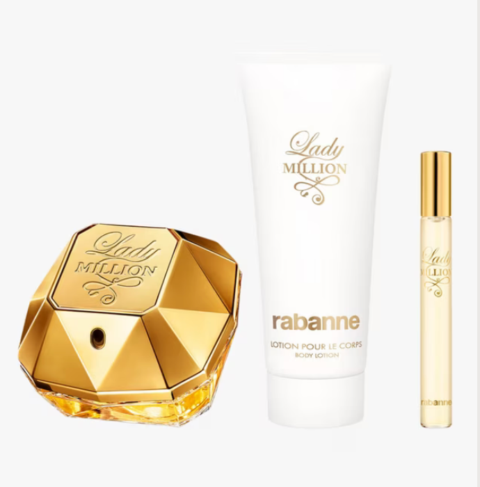 Paco Rabanne Lady Million 3 Piece Gift Set