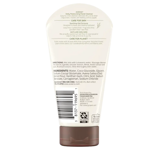 Aveeno Daily Moisturizing Facial Cleanser - Soothing Oat