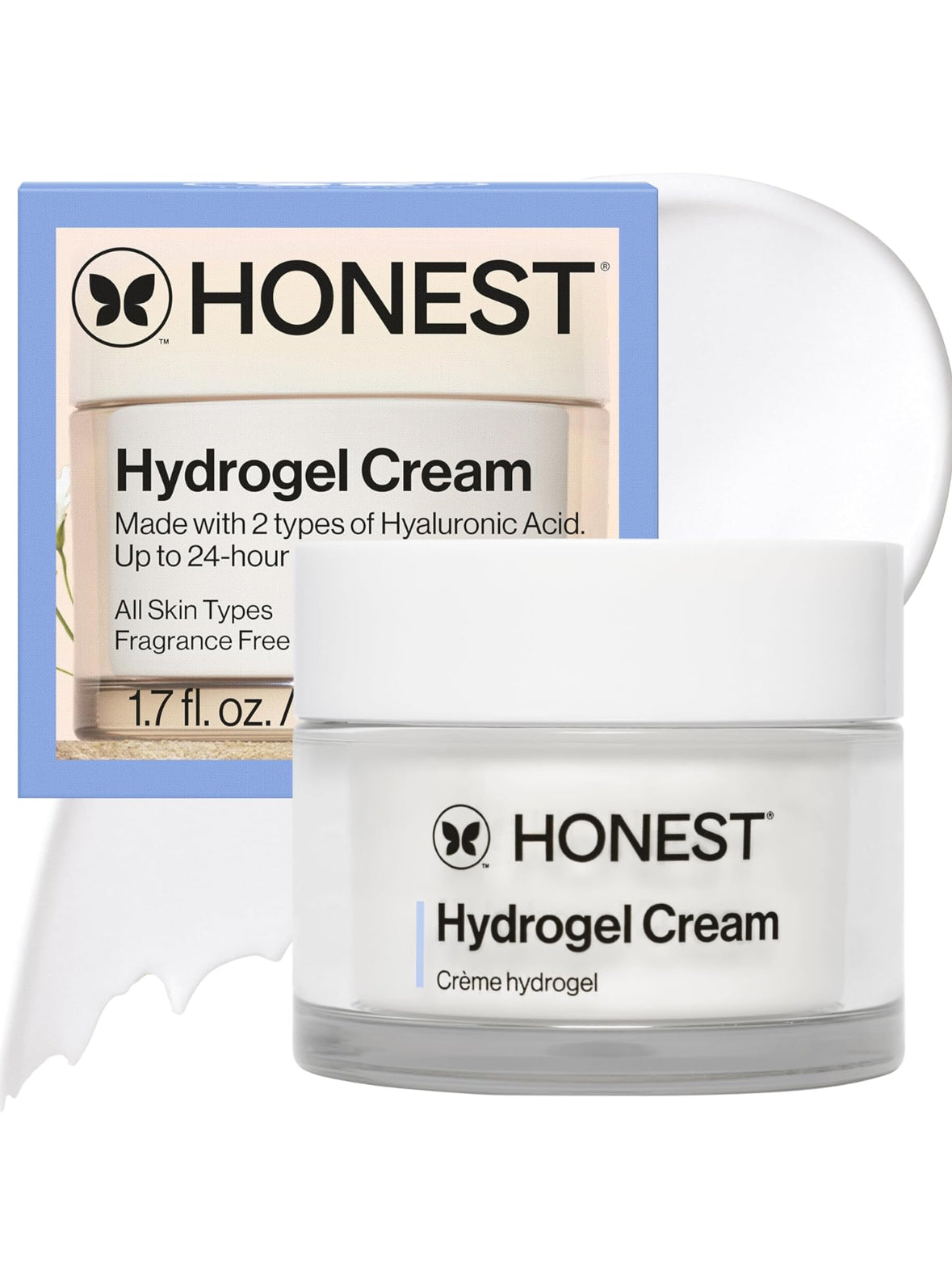 Honest Beauty Hydrogel Cream with Hyaluronic Acid