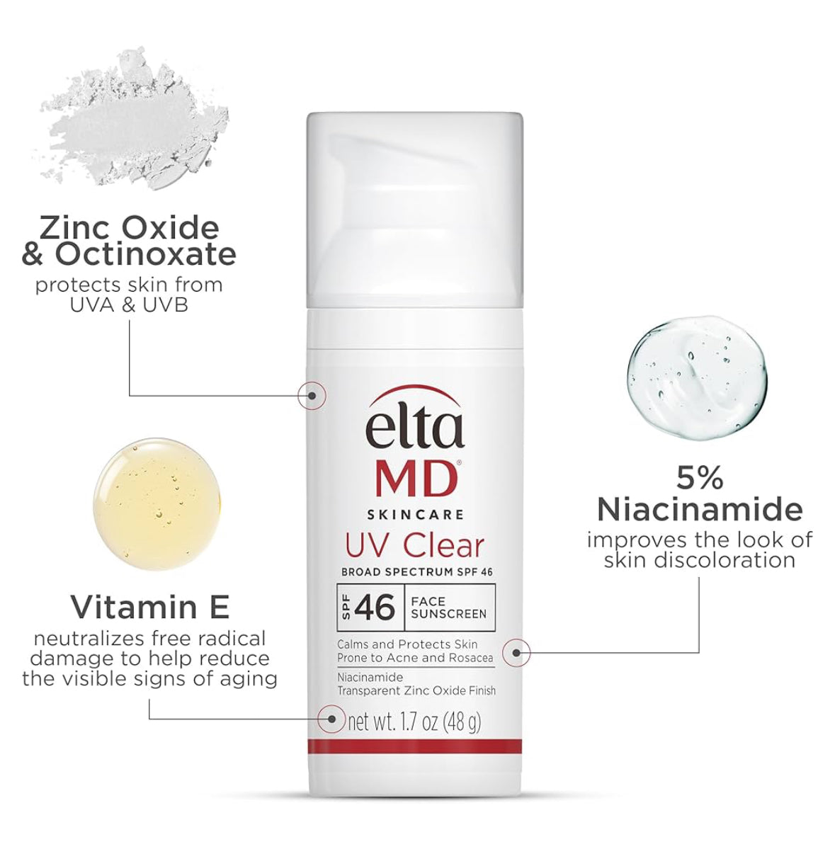 EltaMD UV Clear Face Sunscreen SPF 46