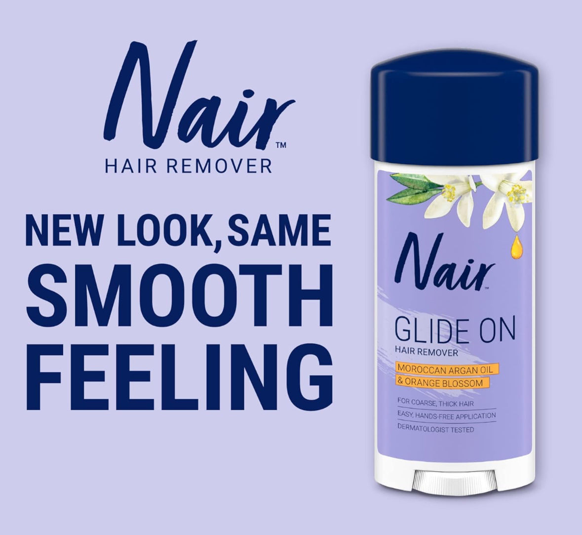 Nair Glide On Hair Removal Cream