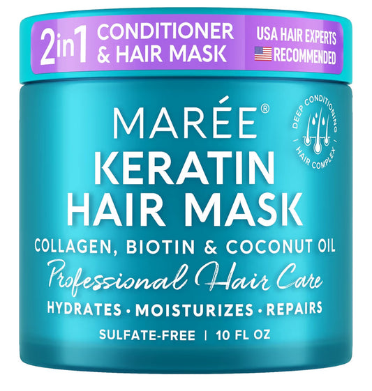 MAREE Hair Mask for Damaged Hair Keratin Treatment