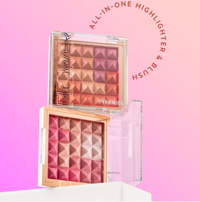 Flower Beauty Pyramid Pigments Cheek Color