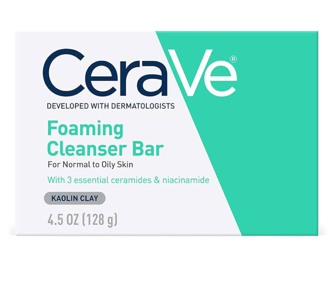 CeraVe Foaming Cleanser Bar