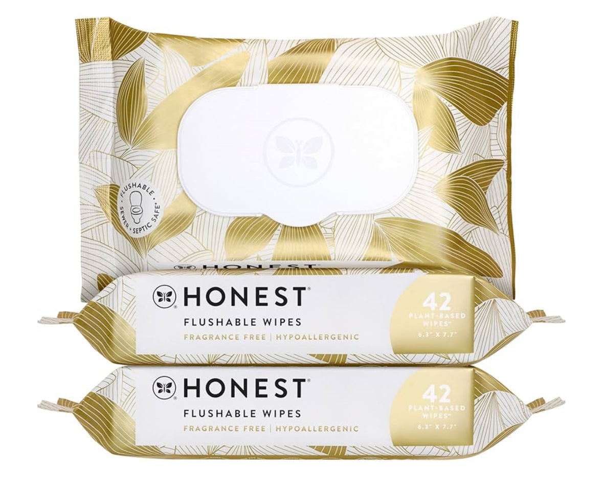 The Honest Company Flushable Wipes for Sensitive Skin - 126 Count