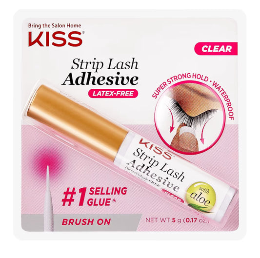 KISS Clear Strip Lash Adhesive With Aloe