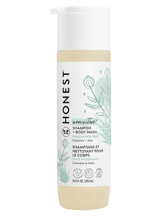 The Honest Company 2-in-1 Cleansing Shampoo + Body Wash Fragrance Free