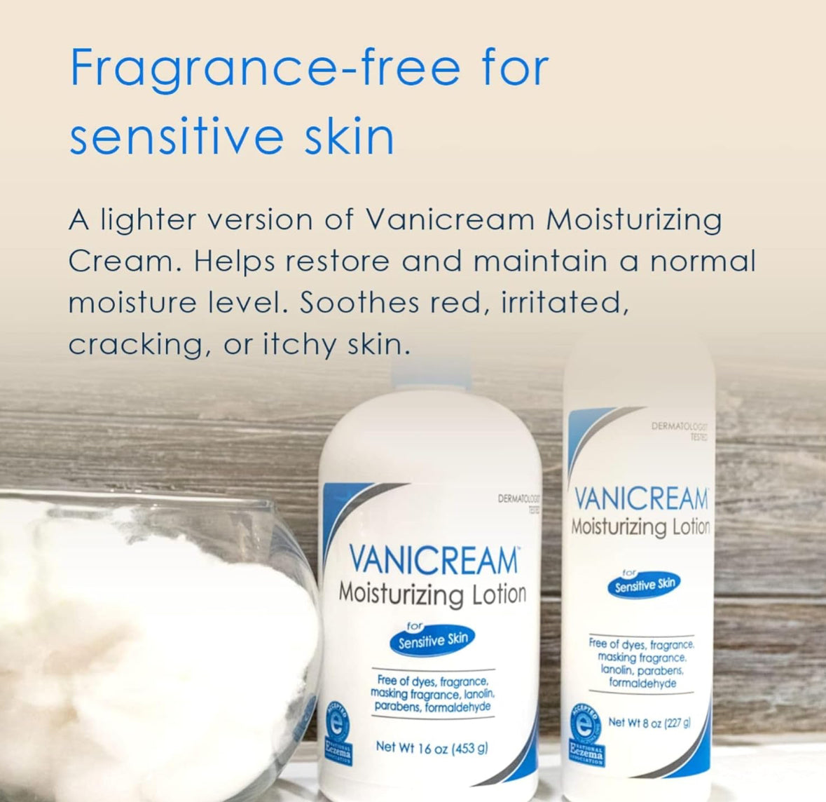 Vanicream Moisturizing Lotion with Pump
