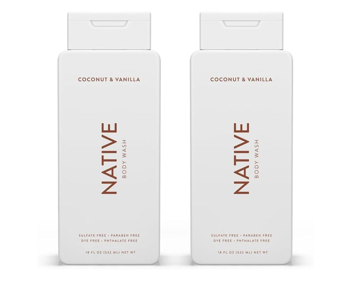Native Body Wash Coconut & Vanilla 2 Pack