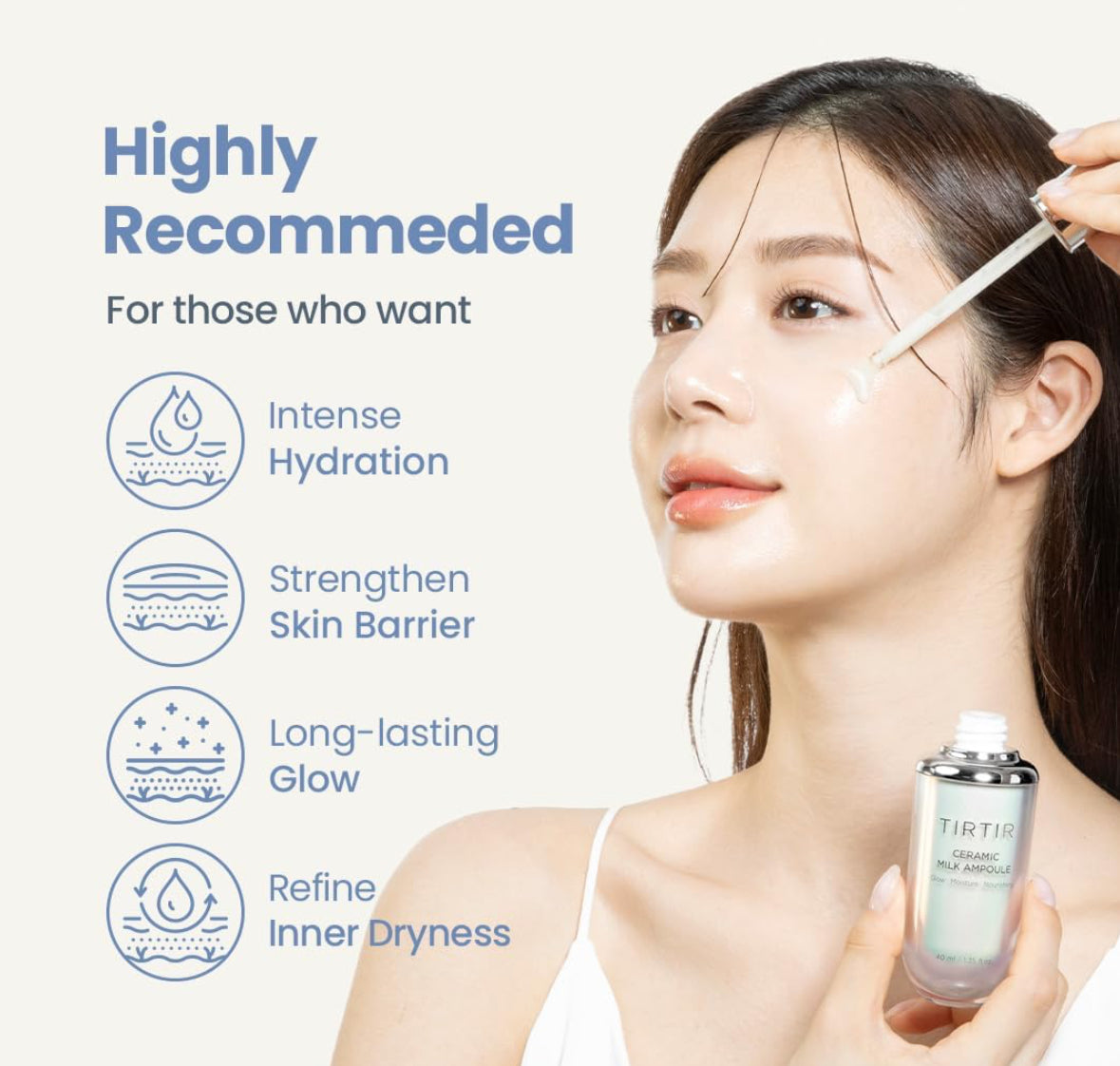 TIRTIR Ceramic Milk Ampoule