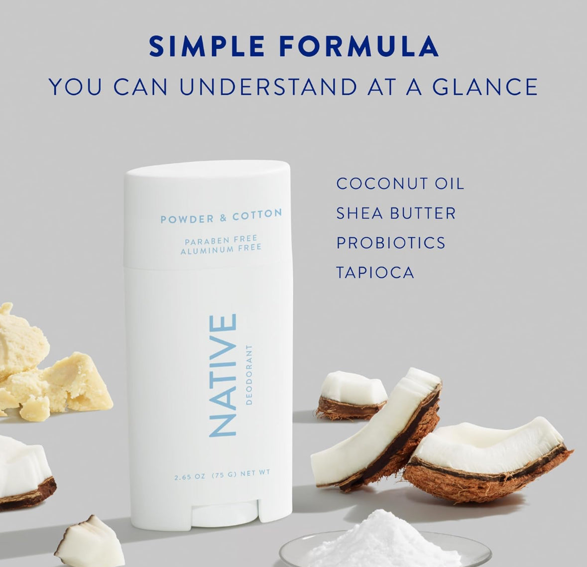 Native Powder & Cotton Deodorant