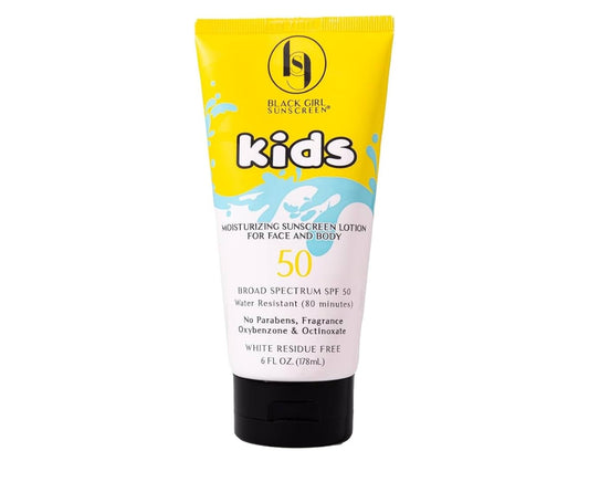 Black Girl Sunscreen Large Kids SPF 50 Sunscreen Lotion