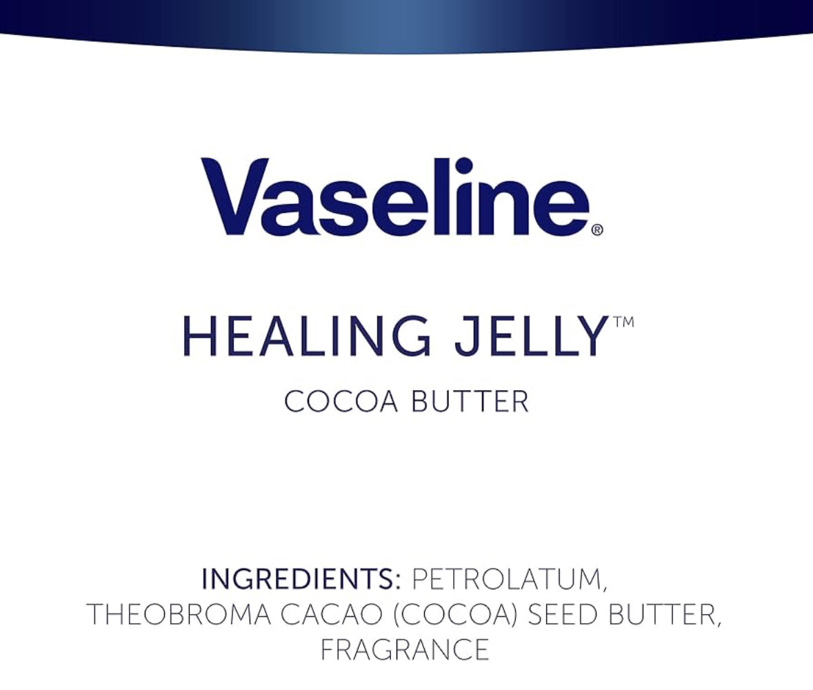 Vaseline Rich Healing Jelly Cocoa Butter & Cocoa Shimmer Stick Bundle