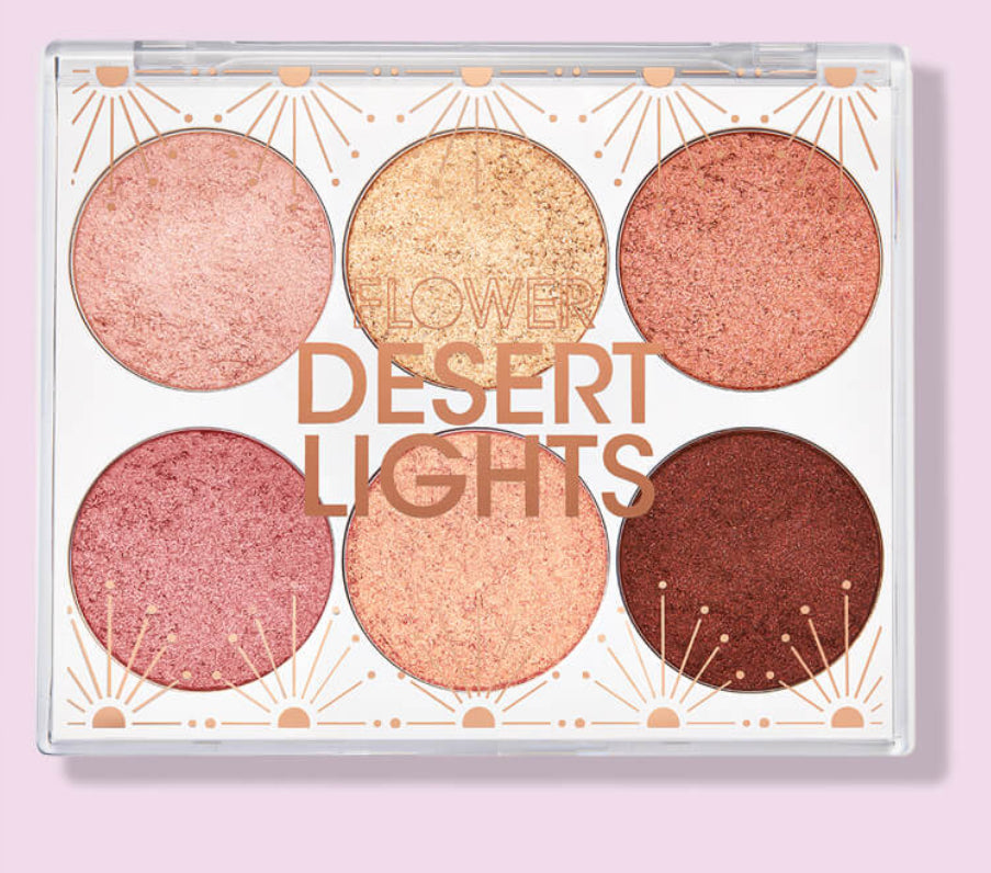 Flower Beauty Desert Lights Shadow Palette