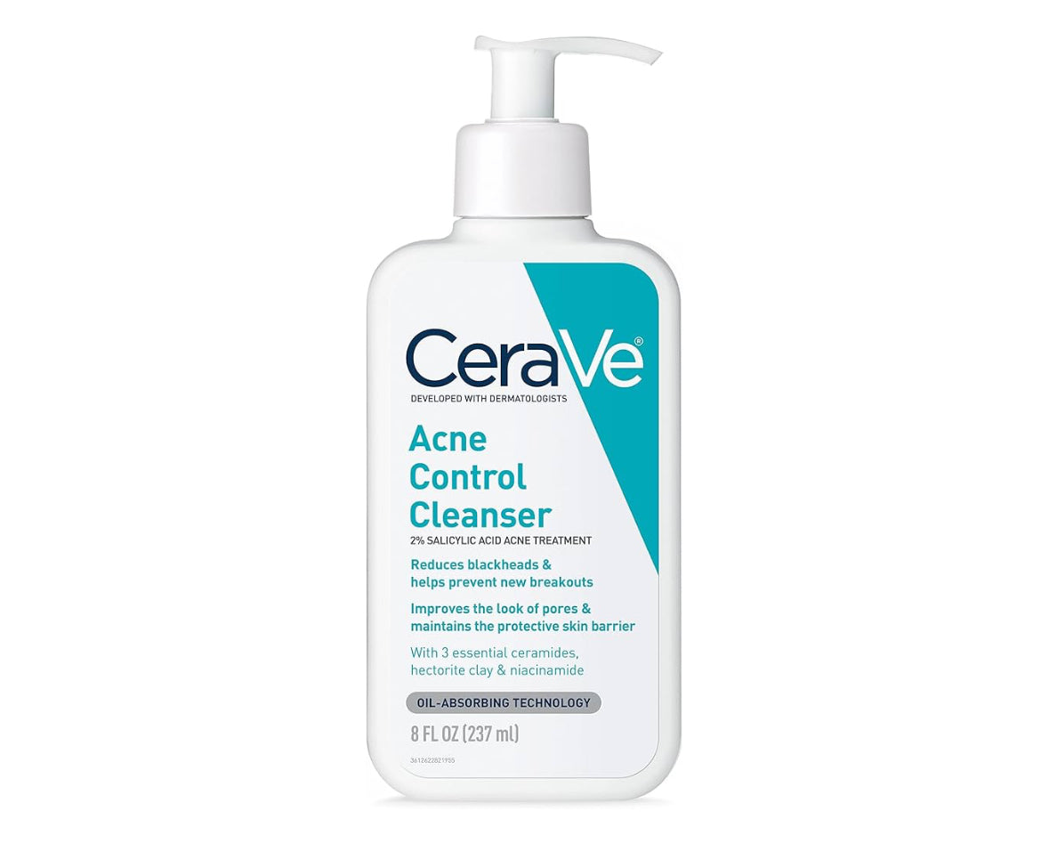 CeraVe Acne Treatment Face Wash
