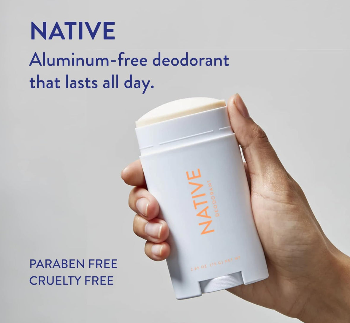 Native Sweet Peach & Nectar Deodorant