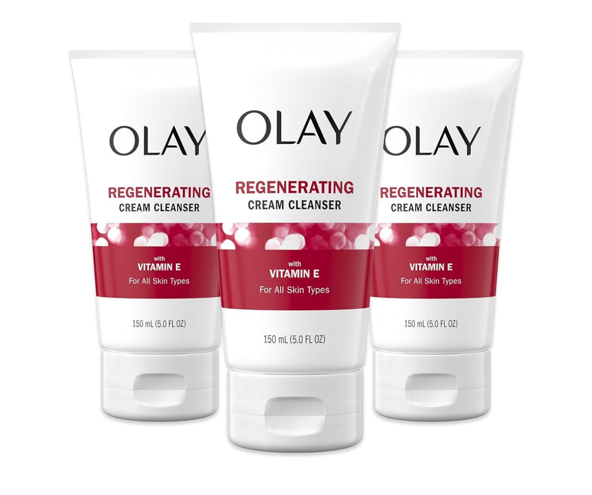 Olay Regenerist Regenerating Cream Cleanser Pack of 3