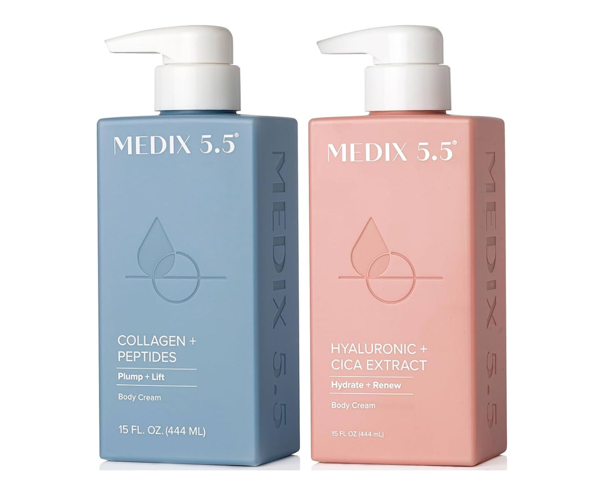 Medix 5.5 Firming Collagen Cream + Hyaluronic Acid Body Lotion