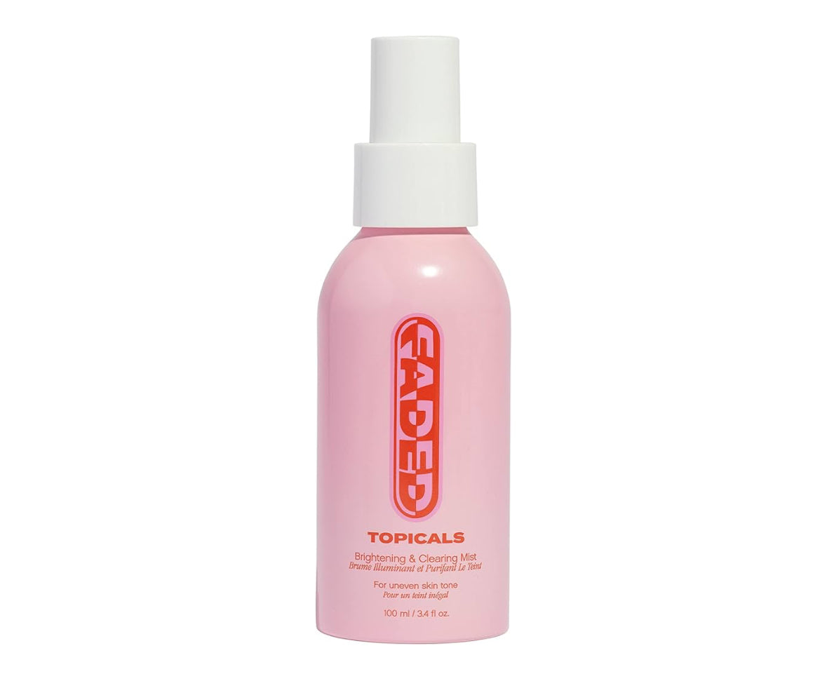 Topicals Faded Skin Serum Mist for Brightening and Clearing Uneven Skin Tone