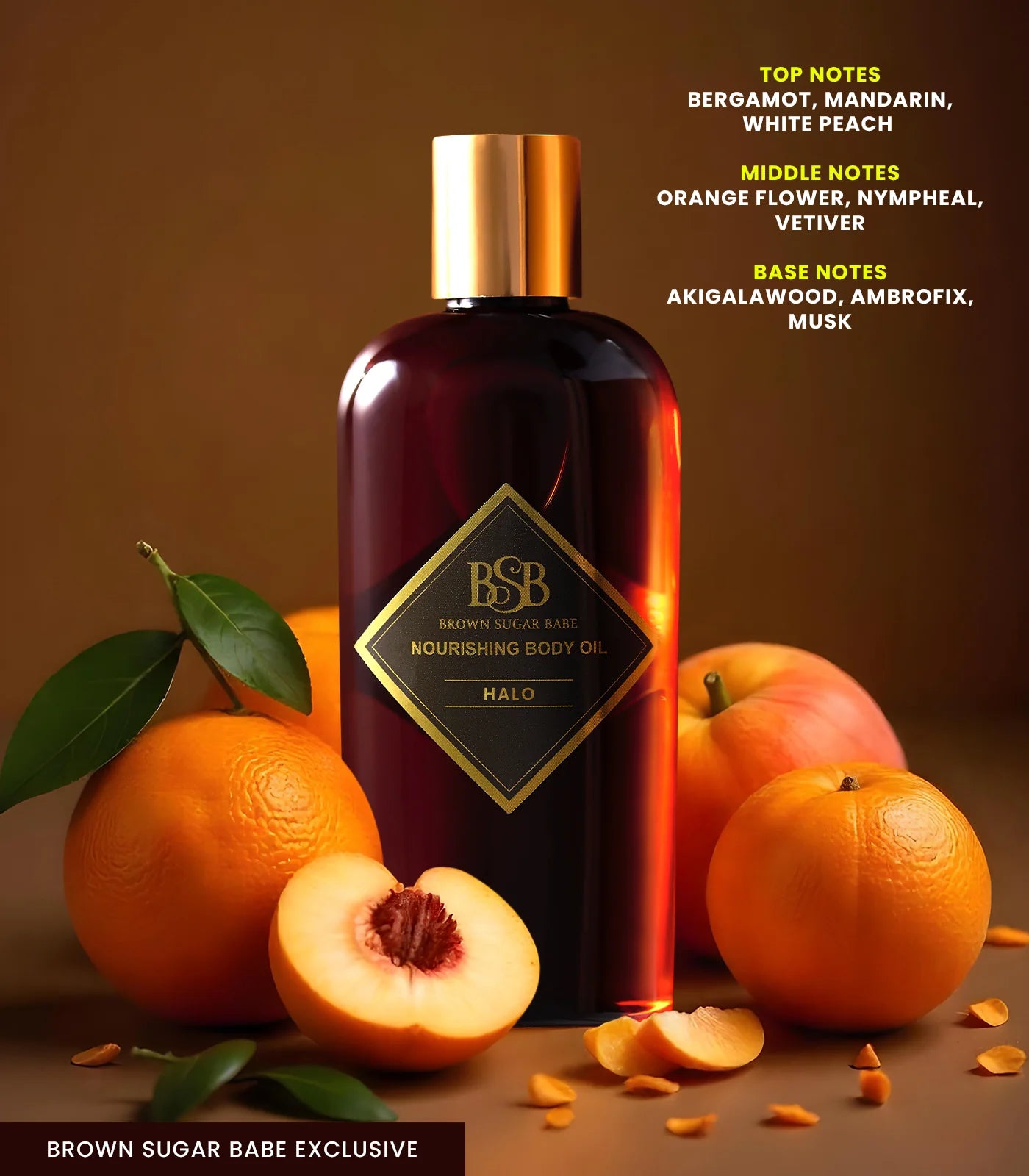 Brown Sugar Babe Halo Nourishing Body Oil