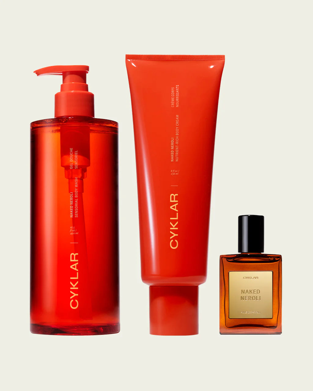 Cyklar Naked Neroli Essentials Set