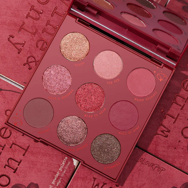 Colourpop Wine & Only Deep Red Powder Palette