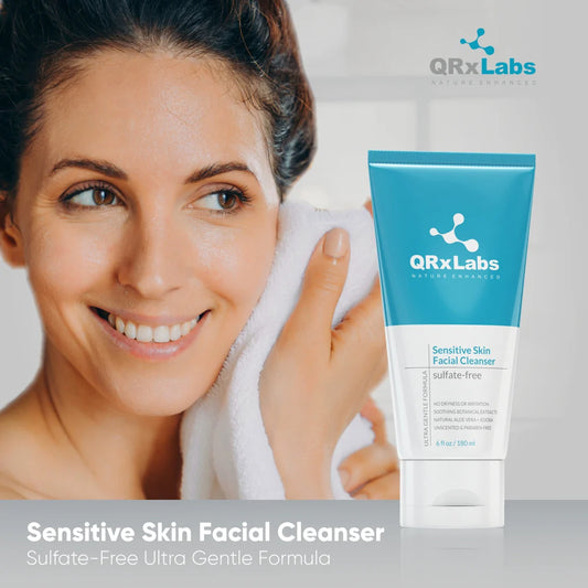 QRxLabs Sensitive Skin Facial Cleanser