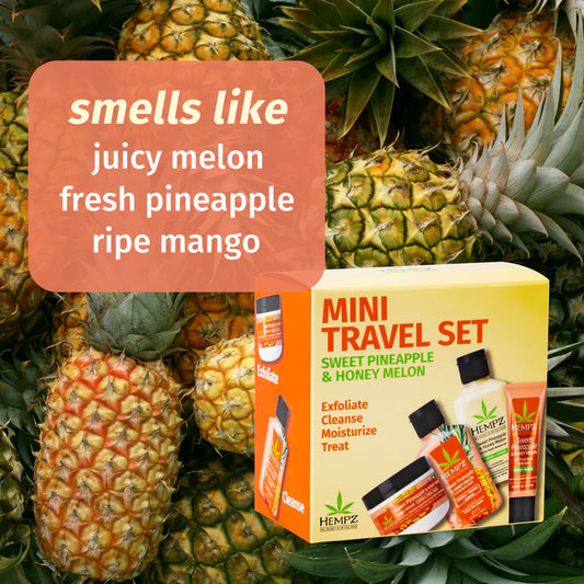Hempz Mini Sweet Treats - Sweet Pineapple & Honey Melon