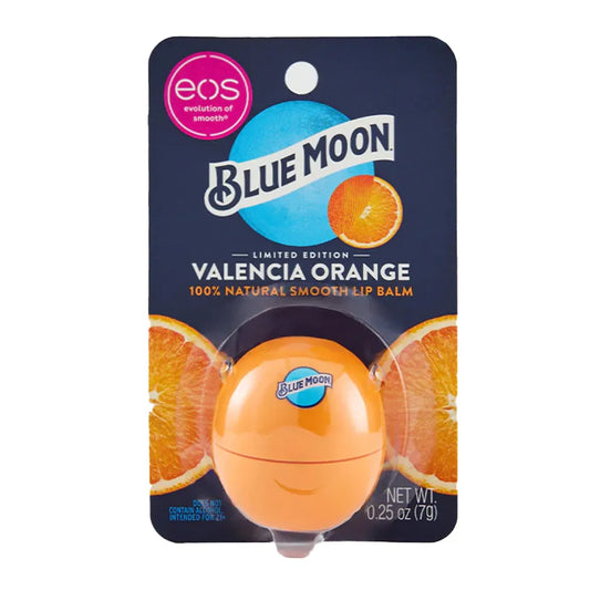 EOS Limited Edition Valencia Orange Blue Moon Lip Balm