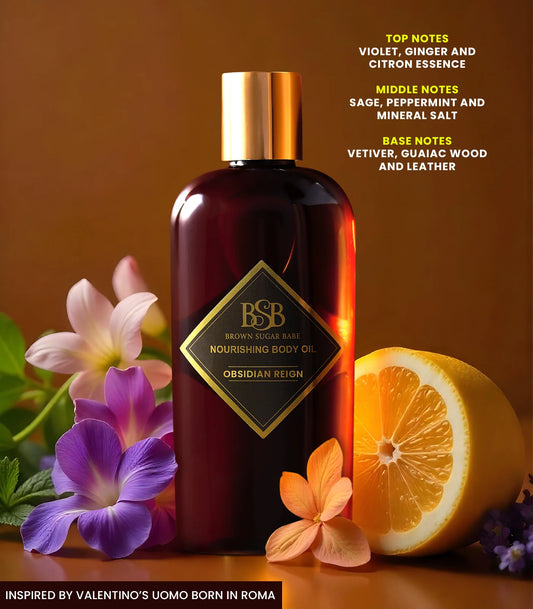 Brown Sugar Babe Obsidian Reign Nourishing Body Oil