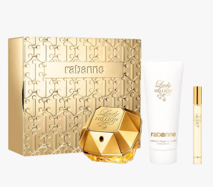 Paco Rabanne Lady Million 3 Piece Gift Set